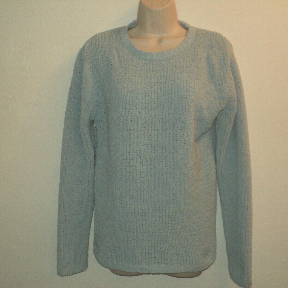 Claudia D. Sweater Size S-M Light Blue Pullover
